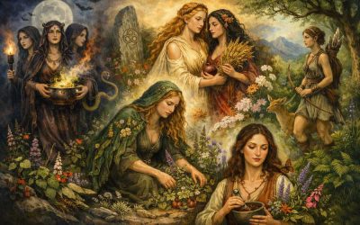 Painted Roots: How Herbal Goddesses Took Root in Art and Literature