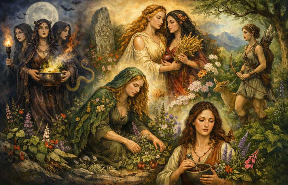 Painted Roots: How Herbal Goddesses Took Root in Art and Literature